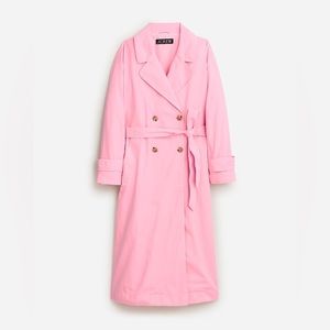 J.Crew Relaxed heritage trench coat in chino BT324